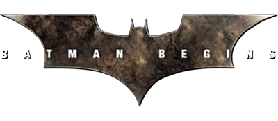 Batman Begins title screen for Playstation 2